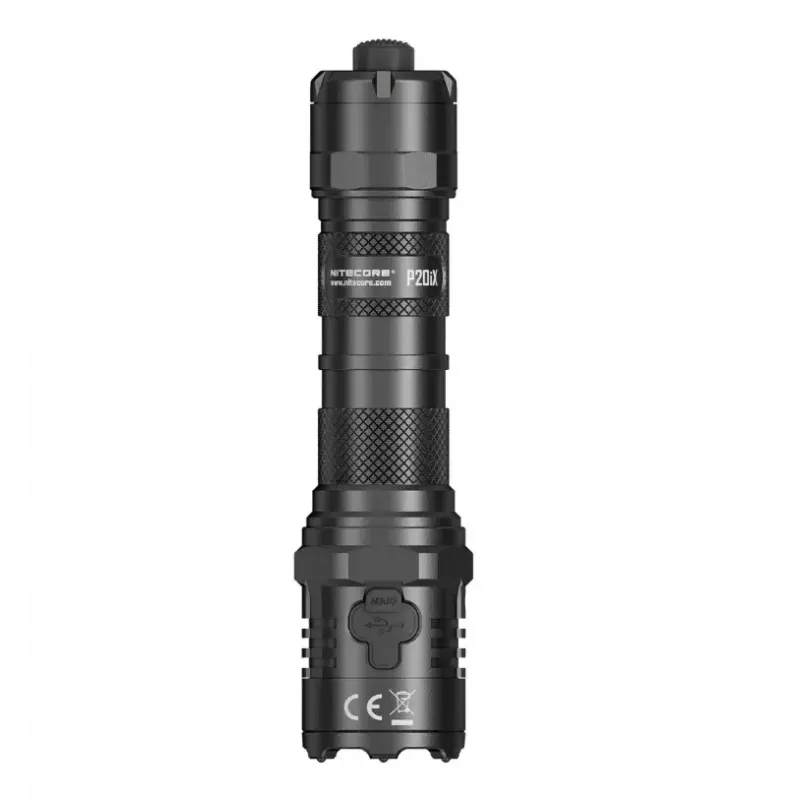 Taktikaline taskulamp Nitecore P20iX Must 4000 lm USB-laetav