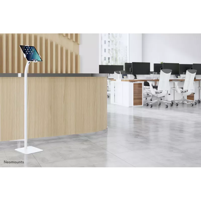 Tablet Floor Stand Neomounts FL15-625WH1 Valge Passive Holder Indoor