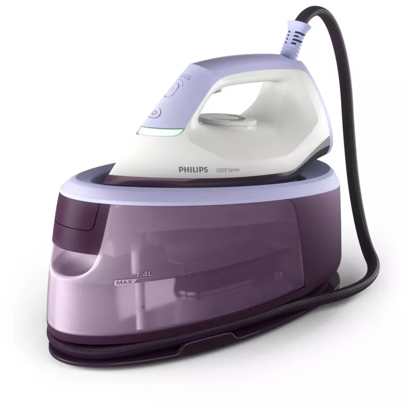 Philips 3000 seeria PSG3000/30 aurujaam 2400 W 1,4 L keraamiline tald Lilla, Valge