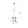 Neomounts FPMA-C340DMust kahe monitori/teleri laekinnitus 32-75 tolli - k 106-156 cm