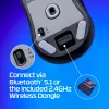 Juhtmevaba mänguriir KINGSTON HyperX Pulsefire Haste 2 Mini — mõlemakäeline, 26 000 DPI, RF/Bluetooth/USB
