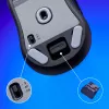 Juhtmevaba mänguriir KINGSTON HyperX Pulsefire Haste 2 Mini — mõlemakäeline, 26 000 DPI, RF/Bluetooth/USB