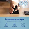 R-Go Tools Ergonoomiline hiir R-Go Twister, pausitarkvaraga, mõlemakäeline hiir mõlemale käele, kokkupandav, Bluetooth ja juhtmega