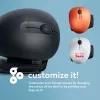 R-Go Tools Ergonoomiline hiir R-Go Twister, pausitarkvaraga, mõlemakäeline hiir mõlemale käele, kokkupandav, Bluetooth ja juhtmega