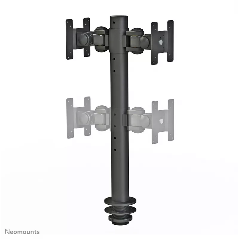 Neomounts FPMA-D050DMust Monitori käsi 10-30 tolli, läbiviiguga, 10 kg, 25.4 cm (10 tolli), 76.2 cm (30 tolli), 100 x 100 mm, Must