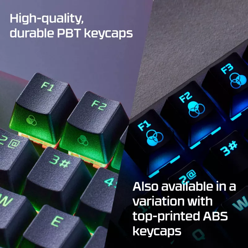HyperX Alloy Origins Core – mehaaniline mänguriklaviatuur – HX Blue (USA paigutus)