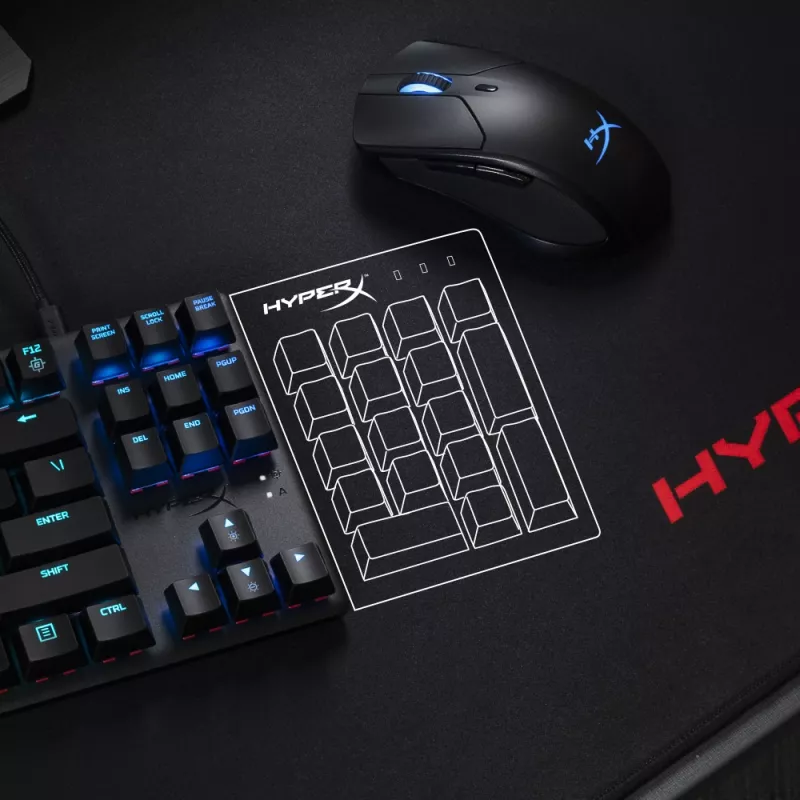 HyperX Alloy Origins Core – mehaaniline mänguriklaviatuur – HX Blue (USA paigutus)