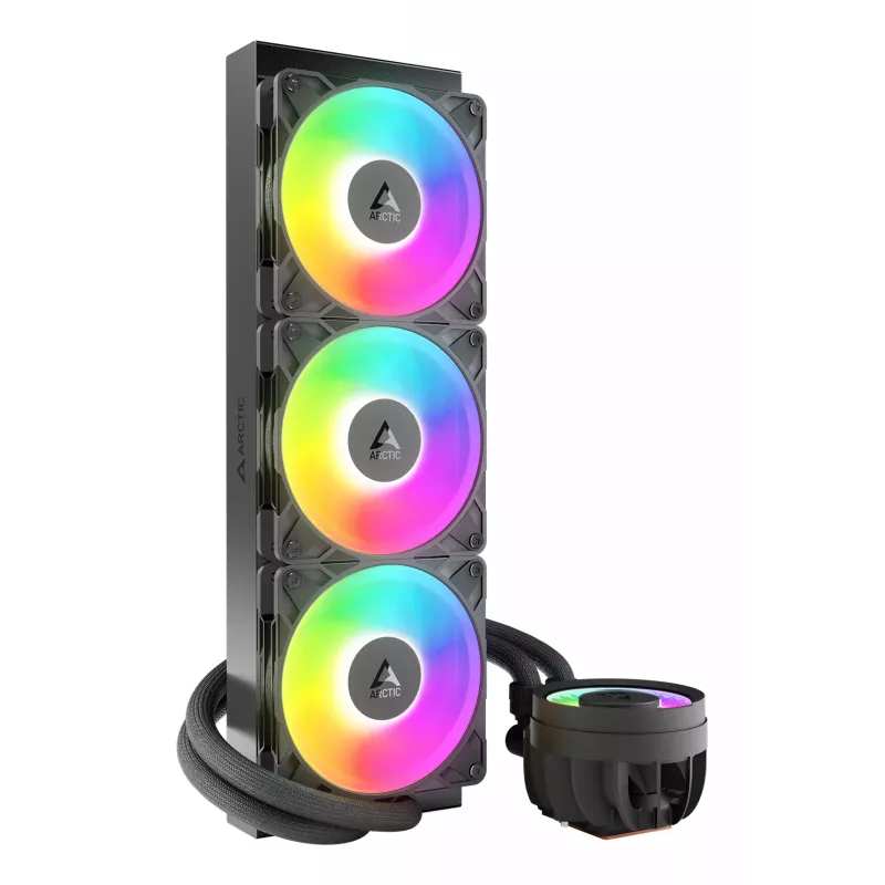 ARCTIC Liquid Freezer III Pro 360 A-RGB - Mitmekompatiiblik ühes tükis CPU vesijahuti A-RGB-ga