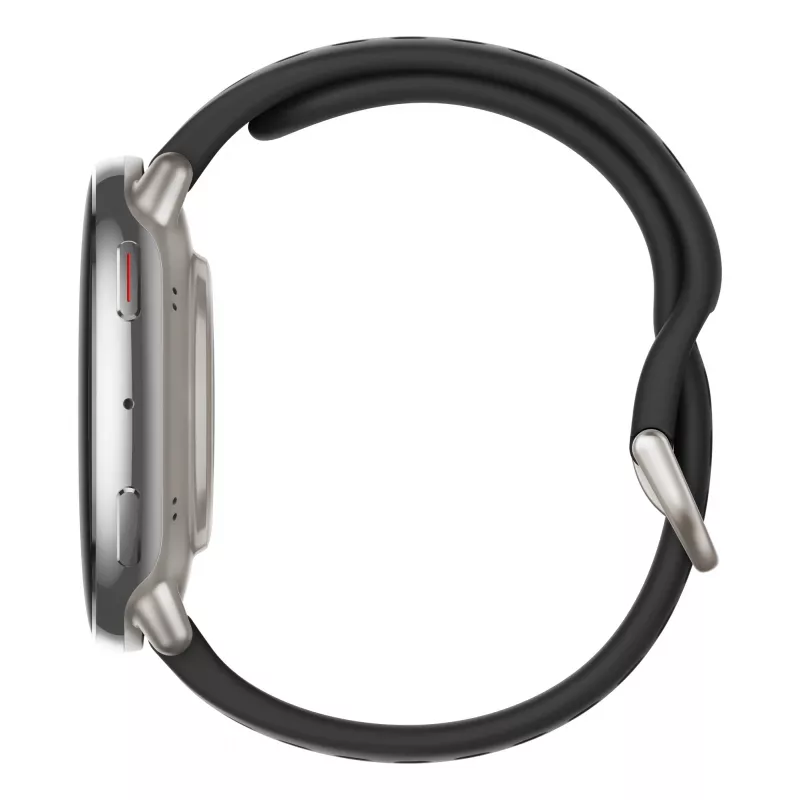 Amazfit W2433EU1N nutikell / spordikell 3,35 cm (1,32 tolli) AMOLED Digitaalne 466 x 466 pikslit Puutetundlik Hõbedane