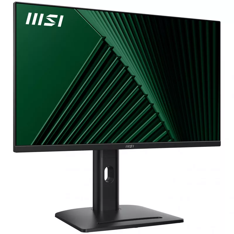 MSI PRO MP275PG 27-tolline monitor, FHD (1920 x 1080), 100Hz, IPS, 1ms, 1x HDMI 1.4b, 1x DP 1.2a väljund, 1x D-Sub (VGA), sisseehitatud kõlarid, peegeldusvastane, virvendusvaba, vähendatud sinine valgus, TÜV sertifikaat, VESA, Kensington, 4-suunaliselt re