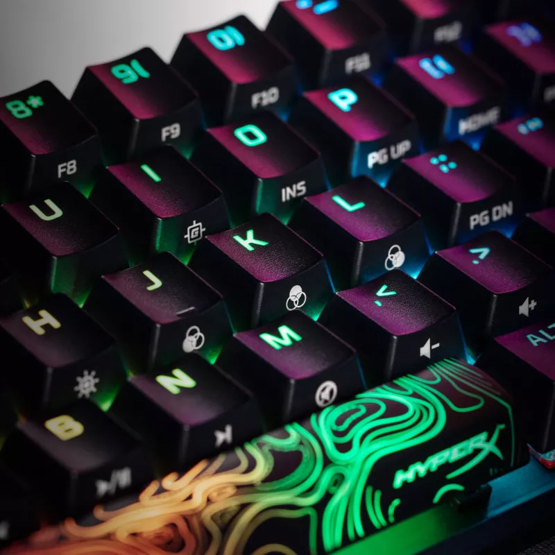 HyperX Alloy Origins 60 - mehaaniline mänguklaviatuur - HX Red (US paigutus)