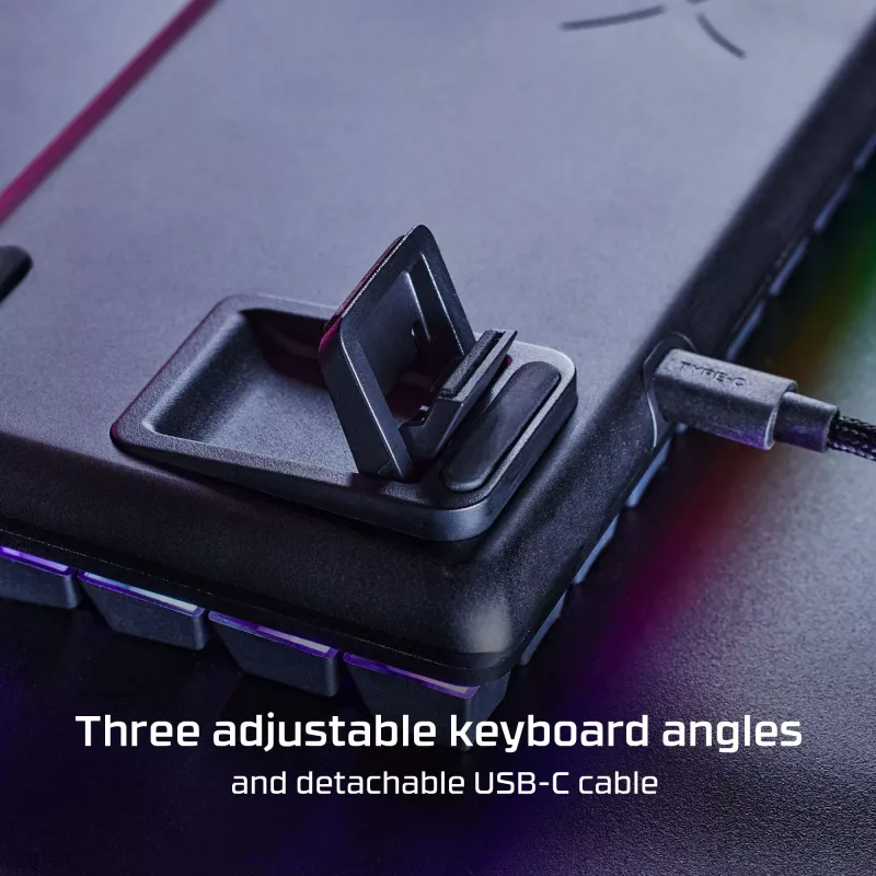 HyperX Alloy Origins 65 – mehaaniline mängurklaviatuur – HX Red (US paigutus)