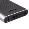Lindy USB 3.2 Gen 2x2 kahe M.2 NVMe SSD-korpuse kloonimisfunktsiooniga