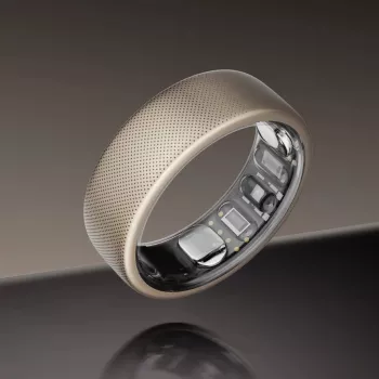 Amazfit Helio Ring titaanist nutisõrmuse aktiivsusjälgija (suurus 12)