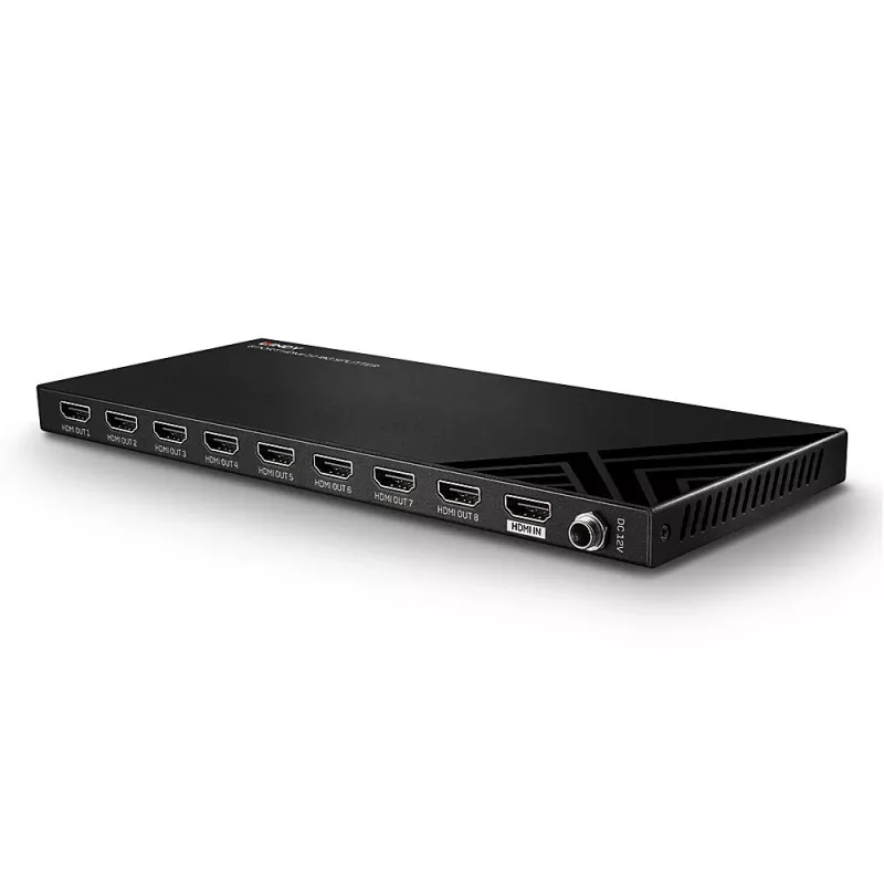 HDMI-jaotur Lindy 8-pordiline HDMI 2.0 18G