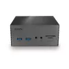 Lindy DST-Pro 101, USB-C sülearvuti dokkimisjaam 4K toega ja 100 W toiteallikaga