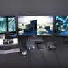 Lindy DST-Pro 101, USB-C sülearvuti dokkimisjaam 4K toega ja 100 W toiteallikaga