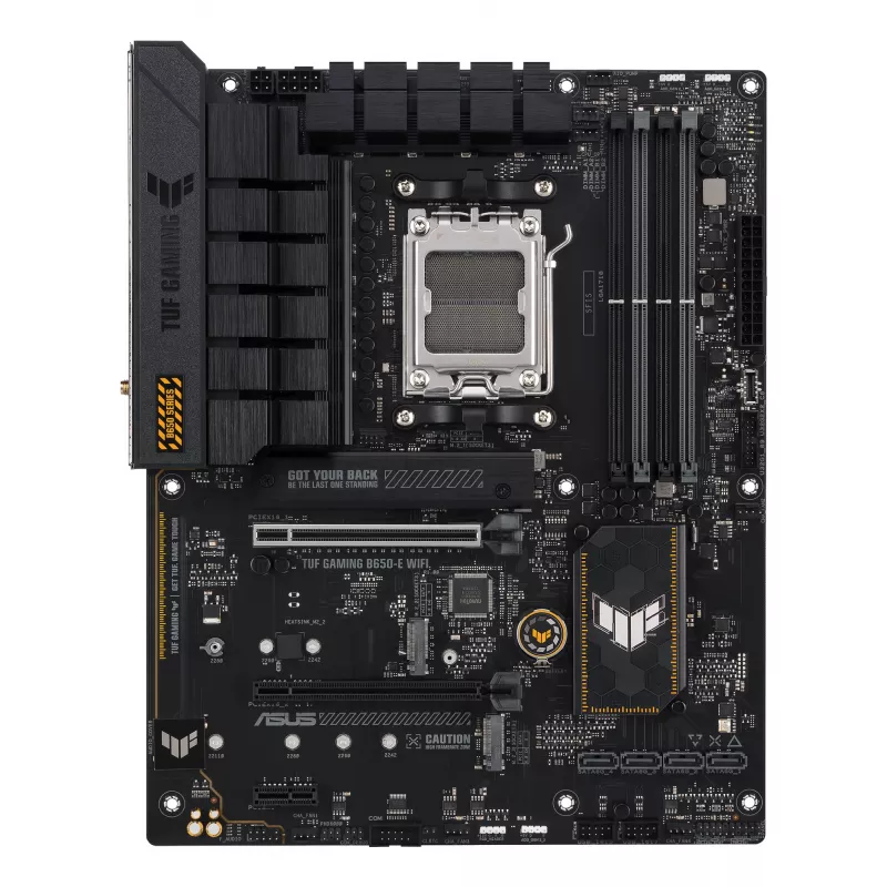 Emaplaat ASUS TUF GAMING B650-E WIFI ATX Socket AM5 DDR5 4x DIMM 192GB Wi‑Fi 6E Bluetooth 5.3 3x M.2 2.5Gb LAN