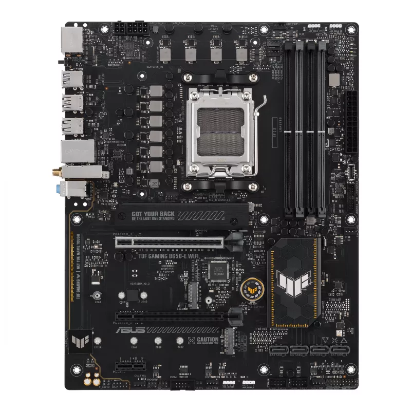 Emaplaat ASUS TUF GAMING B650-E WIFI ATX Socket AM5 DDR5 4x DIMM 192GB Wi‑Fi 6E Bluetooth 5.3 3x M.2 2.5Gb LAN