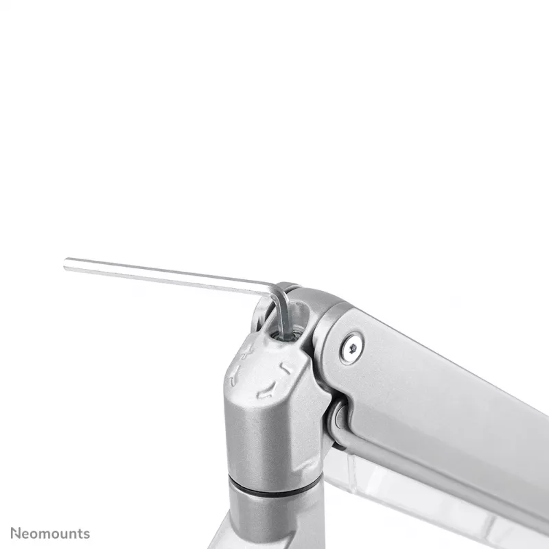 Neomounts NM-D775SILVERPLUS monitorihoidik 10-49 tolli - gaasvedru - pealtkinnitus - 180°-piirang