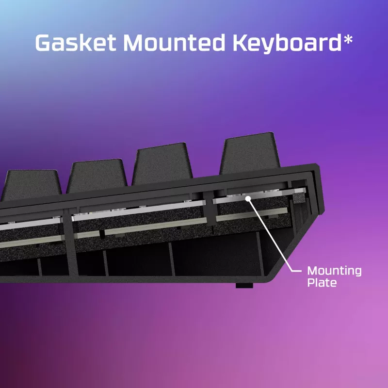 HyperX Alloy Rise 75 - mänguklaviatuur