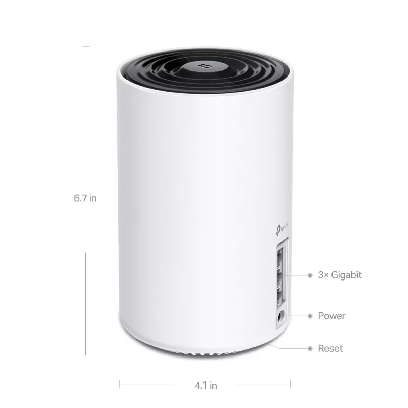TP-Link AXE5400 Whole Home Mesh Wi-Fi 6E süsteem (kolmeribaline)