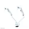 Neomounts FPMA-D750DValge2 monitorihoidik 10-32 tolli - gaasvedru - Topfix - 180°-tõkis
