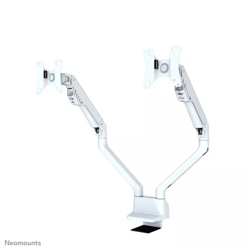 Neomounts FPMA-D750DValge2 monitorihoidik 10-32 tolli - gaasvedru - Topfix - 180°-tõkis