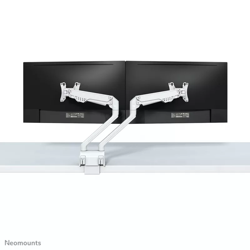 Neomounts FPMA-D750DValge2 monitorihoidik 10-32 tolli - gaasvedru - Topfix - 180°-tõkis