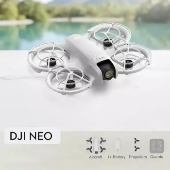 DJI Neo kerge 135g droon 4K Ultra HD kaameraga, kuni 18 minutit lennuaega ühe laadimisega, ilma kaugjuhtimispuldita