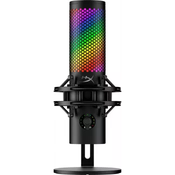 HyperX QuadCast 2 S - USB-mikrofon (must), lauamikrofon, -8 dB, 20–20000 Hz, 1 Ω, juhtmega, USB