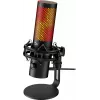 HyperX QuadCast 2 S - USB-mikrofon (must), lauamikrofon, -8 dB, 20–20000 Hz, 1 Ω, juhtmega, USB