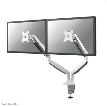 Neomounts NM-D750DValge monitori käepide 10-32 tolli - gaasivedru, klamber/läbiviik, 9 kg, 25,4 cm (10 tolli), 81,3 cm (32 tolli), 100 x 100 mm, valge