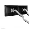 Neomounts NM-D750DValge monitori käepide 10-32 tolli - gaasivedru, klamber/läbiviik, 9 kg, 25,4 cm (10 tolli), 81,3 cm (32 tolli), 100 x 100 mm, valge