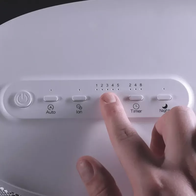 Põrandale asetatav õhupesur-niisutaja Stylies ANTARES — 6 L paak, 10 W, 1,42 kg, valge