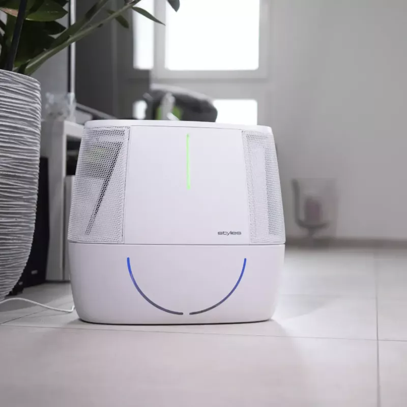 Põrandale asetatav õhupesur-niisutaja Stylies ANTARES — 6 L paak, 10 W, 1,42 kg, valge