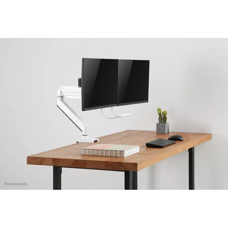 Neomounts NM-D775DXValge monitorivars 10-32 tolli - gaasvedru - Topfix - 180°-piirik