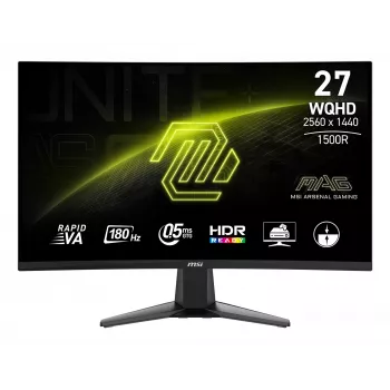 MSI MAG 27CQ6F arvutimonitor 68.6 cm (27 tolli) 2560 x 1440 pikslit Quad HD LCD must