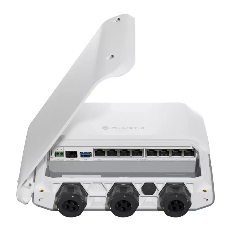 Traadiga ruuter MikroTik RB5009UPr+S+OUT