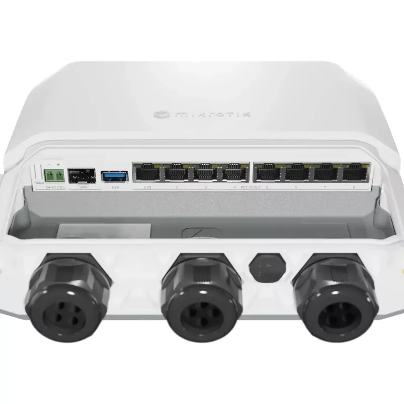 Traadiga ruuter MikroTik RB5009UPr+S+OUT