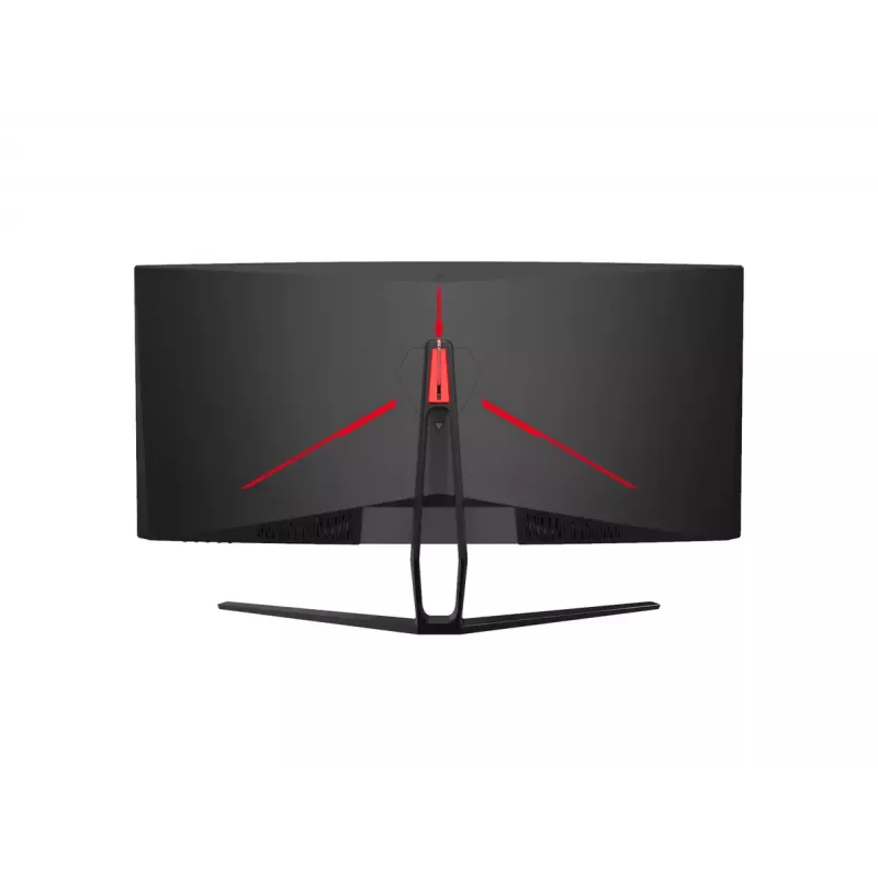 Dahua Technology LM34-E330C arvutikuvar 86,4 cm (34 tolli) 3440 x 1440 pikslit UltraWide Quad HD LCD must, punane