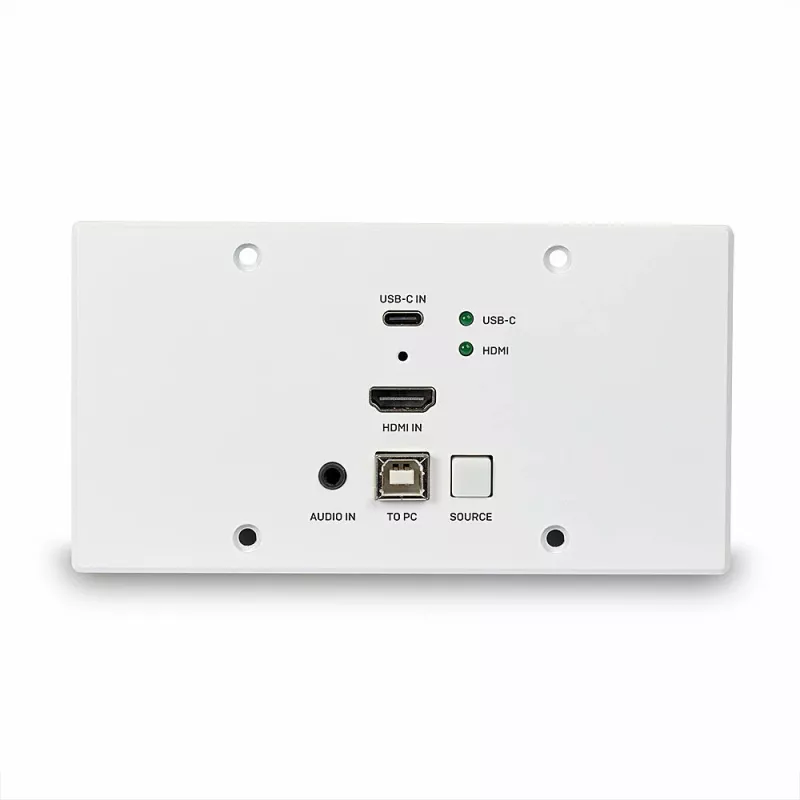 Lindy 150m Cat.6 HDMI 4K60 & Type C HDBaseT EU seinaplaadi KVM pikendaja, saatja