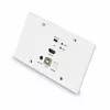 Lindy 150m Cat.6 HDMI 4K60 & Type C HDBaseT EU seinaplaadi KVM pikendaja, saatja