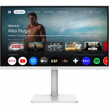 MSI Modern MD272UPSW arvutimonitor 68,6 cm (27 tolli) 3840 x 2160 pikslit 4K Ultra HD Valge