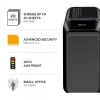 Fellowes LX Series Powershred LX220 paberipurustaja 65 dB Must