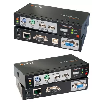 Lindy 300m CAT5 KVM Extender Combo, USB ja VGA