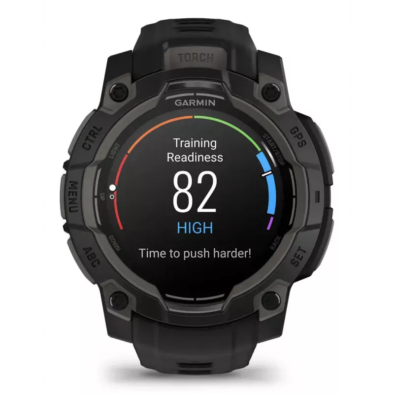 Nutikell Garmin Instinct 3 AMOLED Must