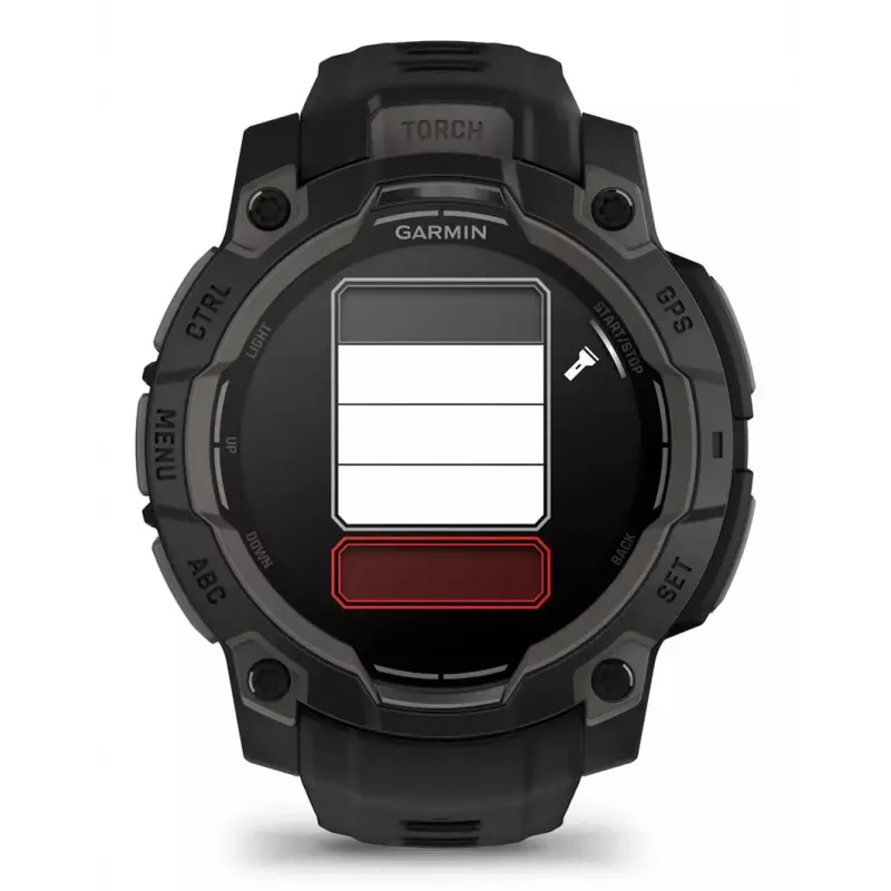 Nutikell Garmin Instinct 3 AMOLED Must