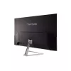 Viewsonic VX3276-4K-MHD-2 arvutimonitor 81,3 cm (32 tolli) 3840 x 2160 pikslit 4K Ultra HD LCD must, hõbedane