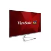 Viewsonic VX3276-4K-MHD-2 arvutimonitor 81,3 cm (32 tolli) 3840 x 2160 pikslit 4K Ultra HD LCD must, hõbedane